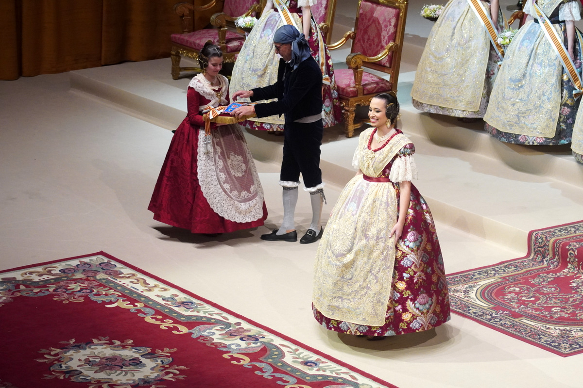 Exaltación de María Estela Arlandis como Fallera Mayor de Valencia 2024